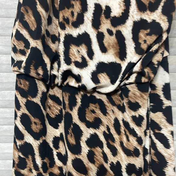 Bisou Bisou long maxi leopard dress - Picture 5 of 6